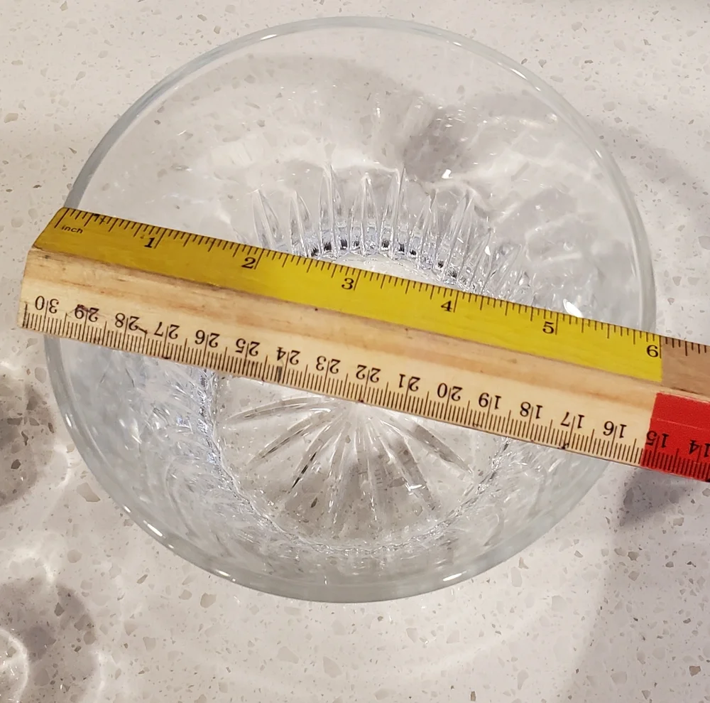 Vintage MCM, Ice Bucket + 5 Federal Glass Shotglasses, Fluted, EUC